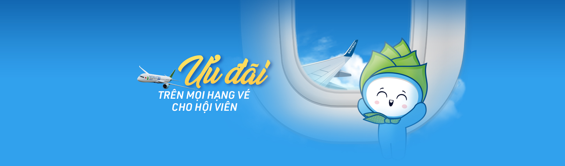 Săn ưu đãi vé máy bay khuyến mãi giá rẻ cùng Bamboo Airways