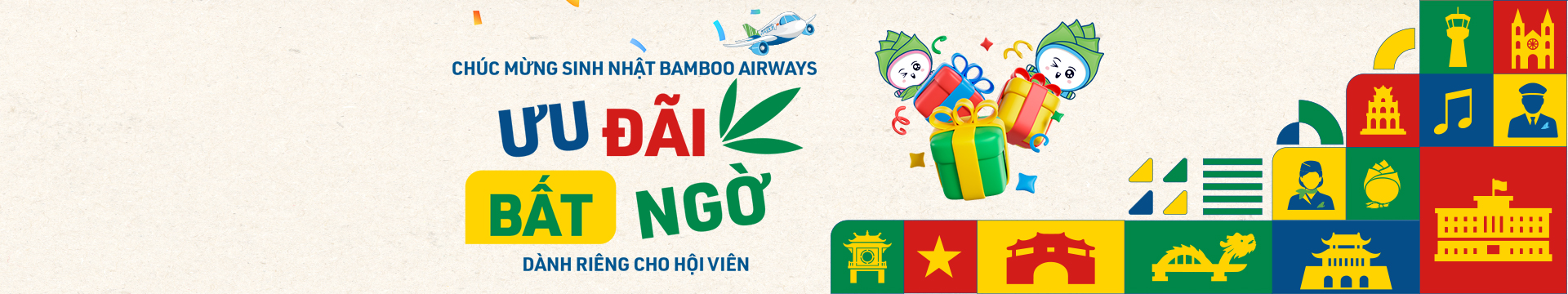 Celebrating Bamboo Airways' 7th Anniversary – Exclusive Offers for Our Members!