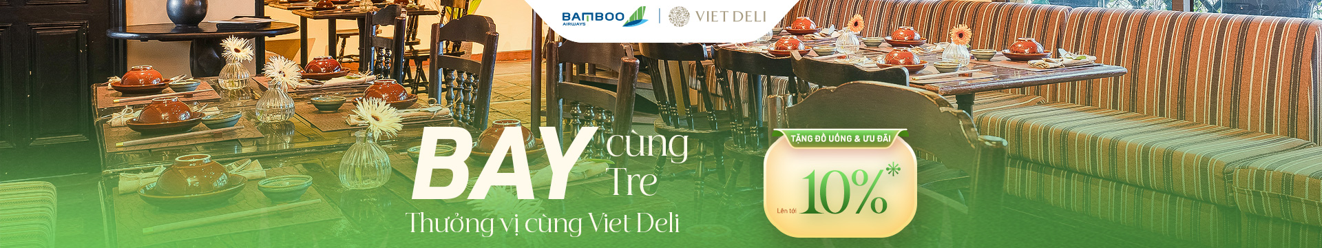 Fly With Bamboo - Delight In Viet Deli Flavors