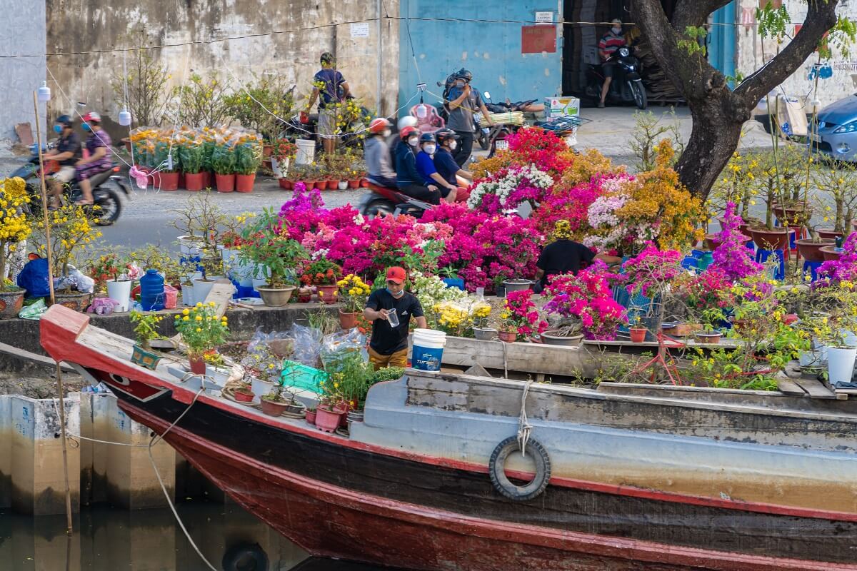 chợ hoa ngày Tết nổi tiếng nhất TP. Hồ Chí Minh