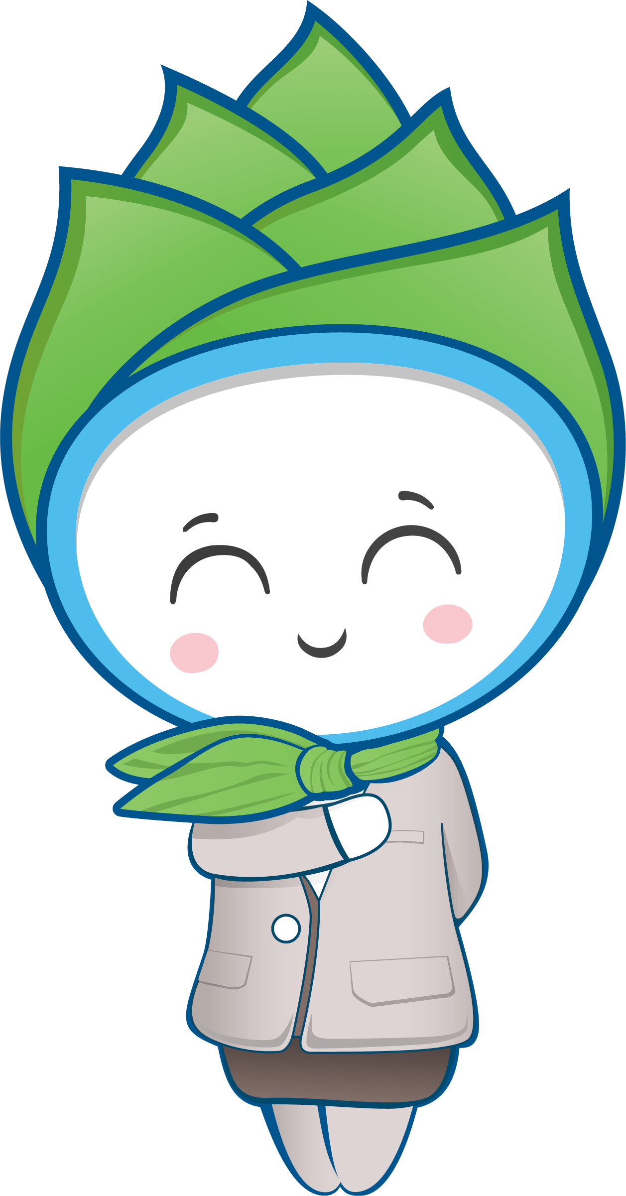 Bamboo Airways Mascot Bé Măng